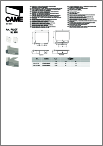 Заглушка концевого ролика, серия M/MN